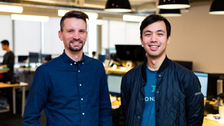 Ironclad co-founders Jason Boehmig, left, and Cai GoGwilt.