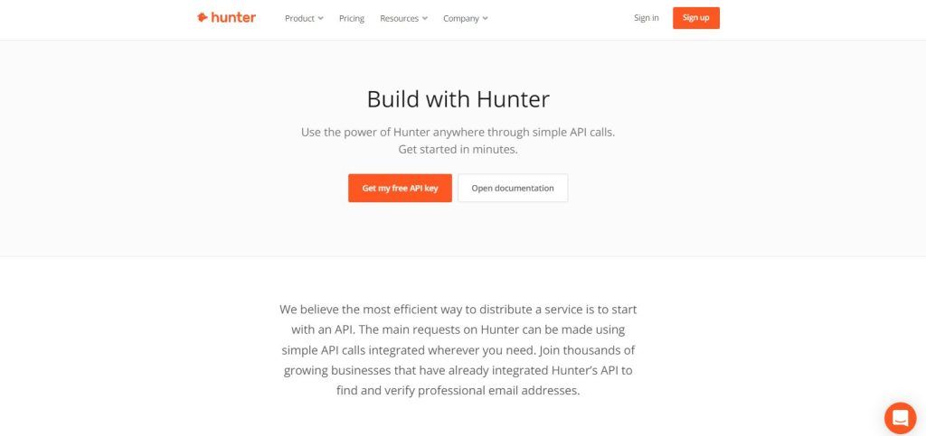 Hunter API