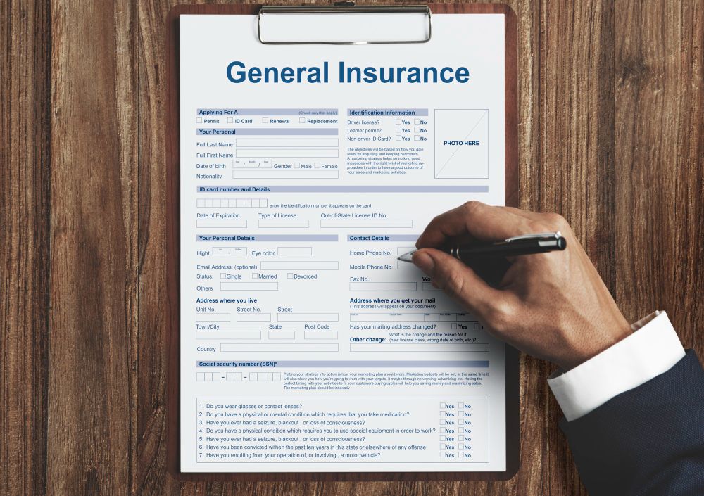 General Insurance Health Accident Financial Concept 