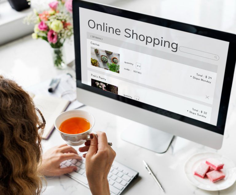 E-commerce Online Shopping Plant Sale