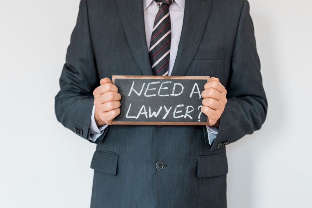 Need a Lawyer Advertisement