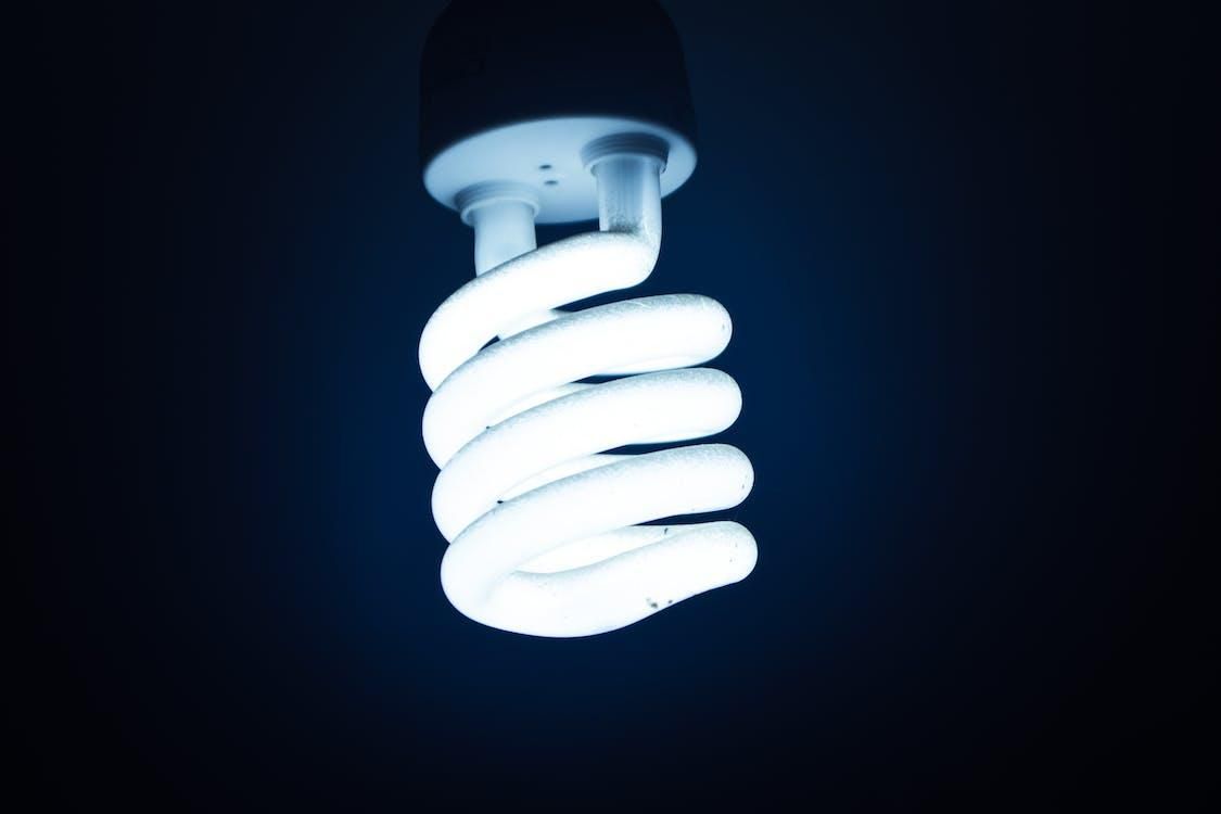 Glowing CFL and Led Light Bulb
