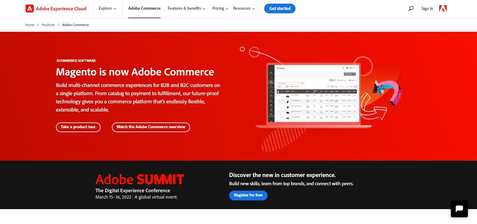 Magento, Now Adobe Commerce